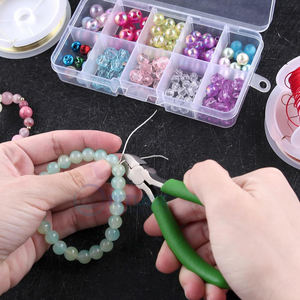 Pince coupante professionnelle avec trous de dénudage de fil outils de fabrication de bijoux coupe-fil en acier inoxydable pour perles et bricolage artisanat - Product Image 3