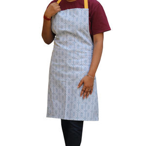 Color and Printed Design Kitchen <b>Apron</b> for <b>Cooking</b> Indian Supplier Kitchen <b>Apron</b> for Girls - Product Image 1