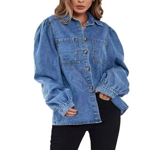 Camisa de Mezclilla para Mujer, Diseño Moderno, Fabricante Profesional, Gran Venta, Camisa de Mezclilla para Mujer Más Vendida - Product Image 5