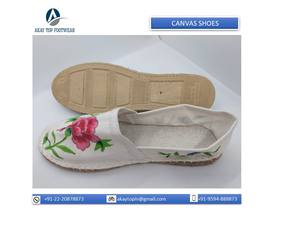 Canis — toile à imprimé de fleurs beige clair, chaussures à la mode 2022, avec semelle en caoutchouc, disponibles en différentes couleurs, nouvelle collection 12/13 - Product Image 2