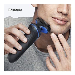 Cabezal de Repuesto para Afeitadora Eléctrica Serie 5 EasyClean Negro y Azul Ricaricabile 52 B1000S para Barba - Product Image 5