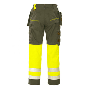 Hot Sale New Design Safety Construction <b>Work</b> Wear <b>Trouser</b> Custom Uniform Manufacturer 100% Cotton for Men - Product Image 2