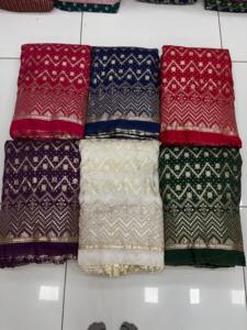 ชุดเดรสแฟชั่นสตรีแบบสั่งตัด100% ผ้าเรยอนผ้า Chanderi สำหรับซับในและเบาะสำหรับเด็กผู้ชายและเด็กผู้หญิง