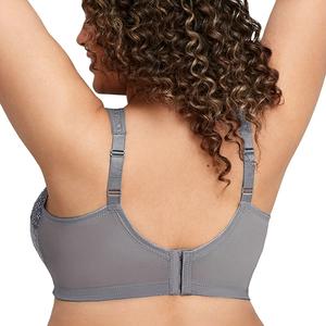 Sous-vêtements pour femmes de grande taille soutien-gorge sans couture couleur verte haut court séchage rapide Service OEM pas cher prix soutien-gorge en tissu doux pour femmes de BD - Product Image 6