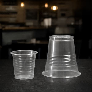 Gobelets jetables transparents en PP/PET à paroi simple de 16, 20, 24 oz avec couvercles de 95 mm pour thé, café, boissons chaudes/froides – Vente en gros au Vietnam - Product Image 3