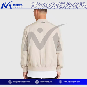 Custom Men's Bomber <b>Jacket</b> High-Quality Windproof <b>Lightweight</b> Zipper <b>Jacket</b> for Travel, Streetwear, Outdoor, Fashion Wear - Product Image 2