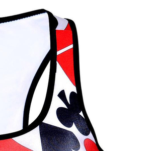 Nouveau soutien-gorge de sport pour femme à sublimation, bretelles croisées, pour yoga et fitness, léger, doux, séchage rapide, antibactérien, fermeture avant - Product Image 4