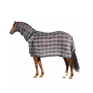 Vêtements de cheval réfléchissants et respirants de haute qualité tapis en coton d'hiver anti-moustiques et anti-mouches à bas prix - Product Image 5