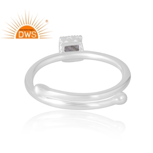 Nuevo diseño, anillo de piedras preciosas de labradorita Natural de Plata de Ley 925, joyería de diseño personalizado para mujer, regalo para ella - Product Image 2