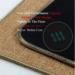 ชุดพรมครัวแบบกำหนดเอง วัสดุผ้าลินิน ด้านหลังยางกันลื่น ซับน้ำได้ดี ลายแปลกใหม่ นุ่มสบาย สำหรับบ้านและสำนักงาน - Product Image 5