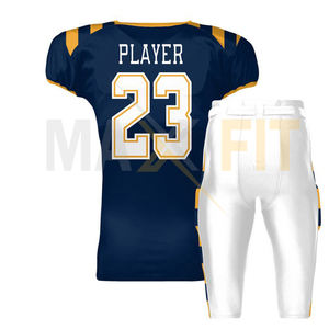 Uniforme de fútbol americano personalizado para hombre, uniforme de sublimación con impresión de logotipo, por MAXFIT - Product Image 5
