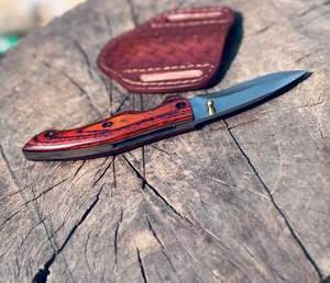 Navaja Plegable de Acero al Carbono Hecha a Mano, Superventas, Supervivencia, Bushcraft, Camping, Multiherramienta, Cuchillo de Bolsillo para Caza - Product Image 2