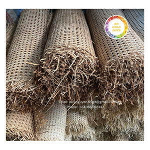 Rouleau de sangle en rotin naturel, maille de canne tissée à la main pour meubles et décoration - Product Image 4