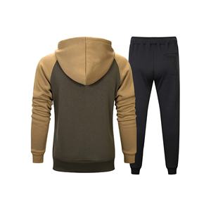Logo personnalisé Hommes Survêtement Survêtement Unisexe Survêtements Jogger Ensemble Full Zip Up Hoodies Acid Wash Survêtement Survêtements Vente en gros - Product Image 2
