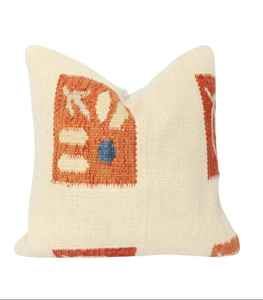 Fundas de almohada de yute de lana Kilim tejidas a mano hermosa decoración del hogar hecha a mano geométrica lujosa funda de cojín decorativa Kelim - Product Image 3
