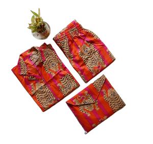 Pijamas de algodón puro PJ Set Pijamas Set Ropa de noche Traje de noche de algodón suave Dama DE HONOR PJ's Lounge Wear Correa de espagueti - Product Image 1