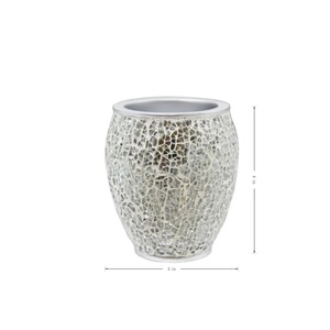 Premium Crushed Crystal Work Bathroom Set Sleek Stylish Storage Ideal For Home Hotel <b>Vanity</b> And Gifting Purpose From India - Product Image 5