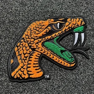 Sombrero de pescador de FAMU con logotipo de la Universidad de Florida A & M, ropa universitaria elegante para verano, tela vaquera para pescar, fiesta informal, Viajes - Product Image 2