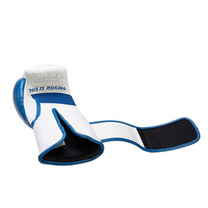 Guantes de Boxeo de Cuero Genuino de Alta Calidad, Ligeros, con Correa de Muñeca Ajustable, Diseño Personalizable con Logotipo, Transpirables para Adultos - Product Image 2