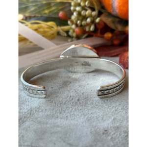Southwest Made Turquoise and <b>Sterling</b> <b>Silver</b> <b>Cuff</b> <b>Bracelet</b> Fashion Jewelry for Women - Product Image 5