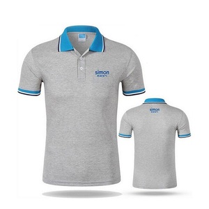 Créez votre propre logo personnalisé, t-shirt de golf de haute qualité, écologique, sublimation, manches courtes, homme, coton, fibre de bambou, imprimé - Product Image 5