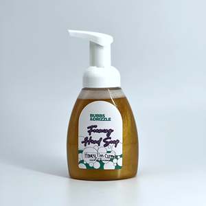 Savon liquide antiseptique pour les mains Honey I'm Clean, parfum citron et noix de coco, mousse liquide, aloe vera, huile d'olive, glycérine, lait pour bébés - Product Image 1
