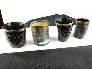 Copa de cuerno Natural hecha a mano de alta calidad, vaso de cerveza vikingo pulido para whisky, producto artesanal natural único - Product Image 4