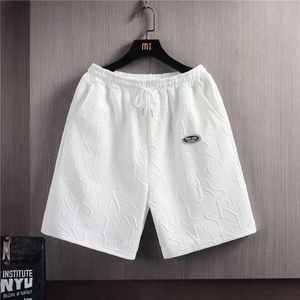 Summer Tshirt Shorts 2 Pieces Set White Tracksuit Men's 3d Letters Vintage Streetwear Creative Pattern Men Sets Short Outfits - Product Image 3
