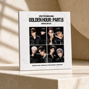 ATEEZ-GOLDEN HOUR Part.6 (DIGIPACK UNIT Ver. Album de musique K-POP avec emballage en papier et en plastique - Product Image 3