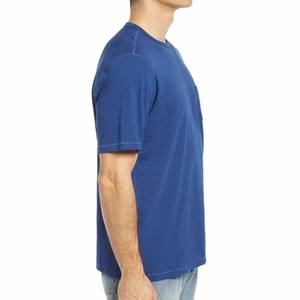 เสื้อยืดเข้ารูปผ้าฝ้าย180-280gsm 100% แขนสั้นของผู้ชายปักสกรีนเสื้อกราฟิกโลโก้บล็อก - Product Image 4