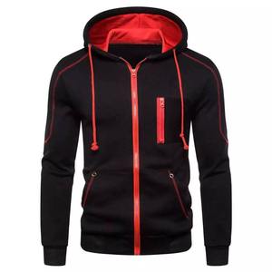 Sweats à capuche personnalisés de haute qualité pour hommes OEM vêtements fabricant meilleur vendeur logo brodé tissu polaire pour l'hiver - Product Image 4