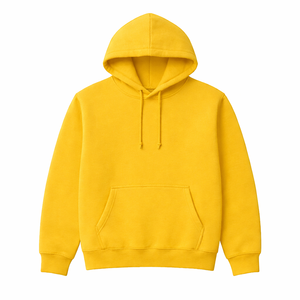 New Top Selling High Quality 100% Cotton <b>Men's</b> Pullover <b>Hoodies</b> Custom Logo Solid Color Breathable For Winter Wear new arrival - Product Image 3