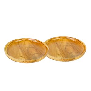 Plateau décoratif élégant pour la maison pour organiser l'essentiel servant de la nourriture et tenant des accessoires pour la cuisine, la salle à manger et le salon - Product Image 1