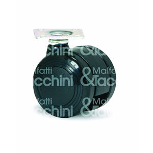 RUEDA POLIAMIDA Art. 172 recubierto de poliuretano con placa - Product Image 1