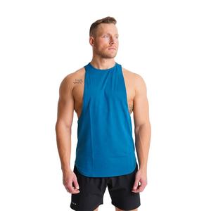 Camiseta sin mangas de corte holgado para hombre asequible, camiseta sin mangas de corte relajado para salón de playa o ropa deportiva, camiseta sin mangas de entrenamiento personalizada para hombre - Product Image 3