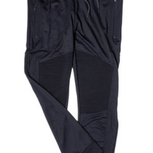 Pantalones de chándal holgados de lona con parte inferior abierta y cremallera de gran tamaño negros informales de alta calidad personalizados para hombre - Product Image 5