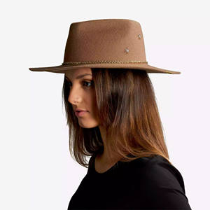 Premium Wool <b>Hat</b> High-Quality Spiders Fedora <b>Hat</b> with Chinstrap Chain - Crafted in Italy From 100% Wool - Perfect for Special Occasions - Product Image 6