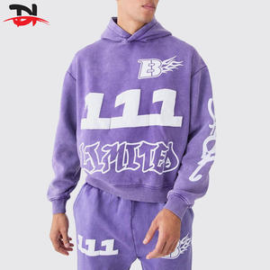 Ensemble de survêtement unisexe 100 % coton de haute qualité, personnalisable, imprimé, respirant, pour la gym, avec sweat à capuche et pantalon de jogging - Product Image 6