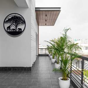 Wildlife Modern Iron Garden Wall Art New Arrival Outdoor Metal <b>Decoration</b> Gardens Handicraft Techniques Framed Christmas <b>Spring</b> - Product Image 1