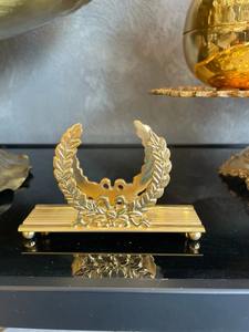 Servilletero Artístico Plateado con Elegante Diseño Curvo para Decoración del Hogar, Recepciones y Regalos, Uso para Servir Invitados - Product Image 5