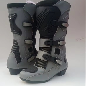 Bottes de course automobile pour femmes de haute qualité Chaussures de moto de sport pour dames longues Chaussures de course pour filles - Product Image 1