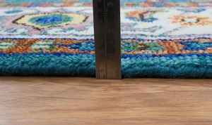 พรมอินเดียลายนามธรรมสำหรับห้องนอนห้องนั่งเล่นสำนักงาน-ช้อปปิ้งออนไลน์พรมสำหรับพื้นที่ที่มีคุณภาพสูง - Product Image 5