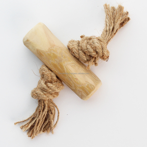 Jouet interactif pour chien en bois de café, jouets écologiques pour animaux de compagnie pour l'entraînement, le nettoyage des dents, anti-ennui, fabricants vietnamiens - Product Image 1
