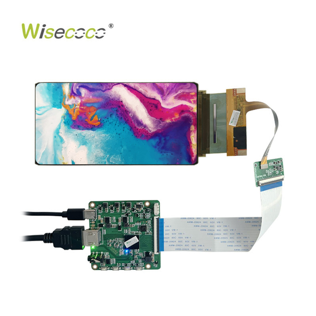 6 Inch 2880x1440 HD Small Flexible Oled Amoled Display Panel Bendable Oled Flexible Display Rollable Screen with Driver Board