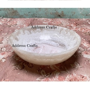 Ensaladera de resina al por mayor de fábrica, vajilla personalizada, platos para servir, frutero acrílico de alta calidad, hogar, Hotel, restaurante - Product Image 2