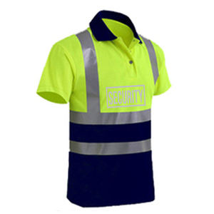 Gilet de sécurité haute visibilité pour hommes, réfléchissant, extérieur, ANSI classe 1, imperméable, respirant, vêtements de travail de protection - Product Image 5