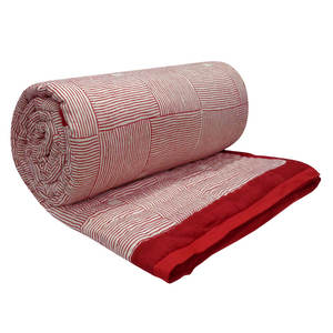 Nouvel arrivage de couverture de plage en voile de coton biologique Dohar Queen Size, coton doux imprimé à la main traditionnel indien à vendre - Product Image 1