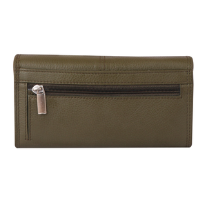 Beautifully Designed <b>Women's</b> Office Leather <b>Wallet</b> with RFID Feature Button Closure Type - Product Image 6