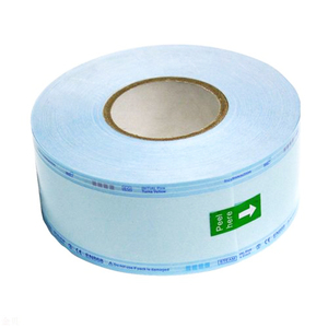 Steril otoklav plastik kağıt <span class=keywords><strong>reel</strong></span> çanta diş sterilizasyon kesesi rulo - Product Image 1
