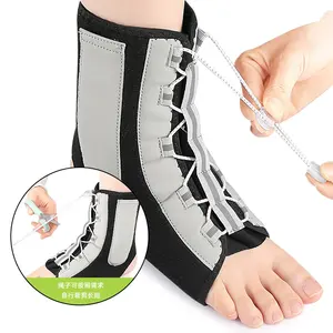 Penyangga pergelangan kaki logam dapat disesuaikan, untuk keseleo, Achilles Tendonitis & Plantar Fasciitis menghilangkan rasa sakit - Product Image 4
